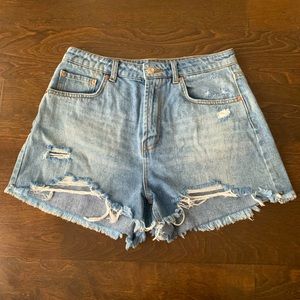 Wild Fable | Light Blue Distressed Jean Shorts 🏷8